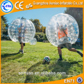 Al aire libre / interior inflable cuerpo rebote balón deportivo balón de fútbol burbuja pelota alquiler